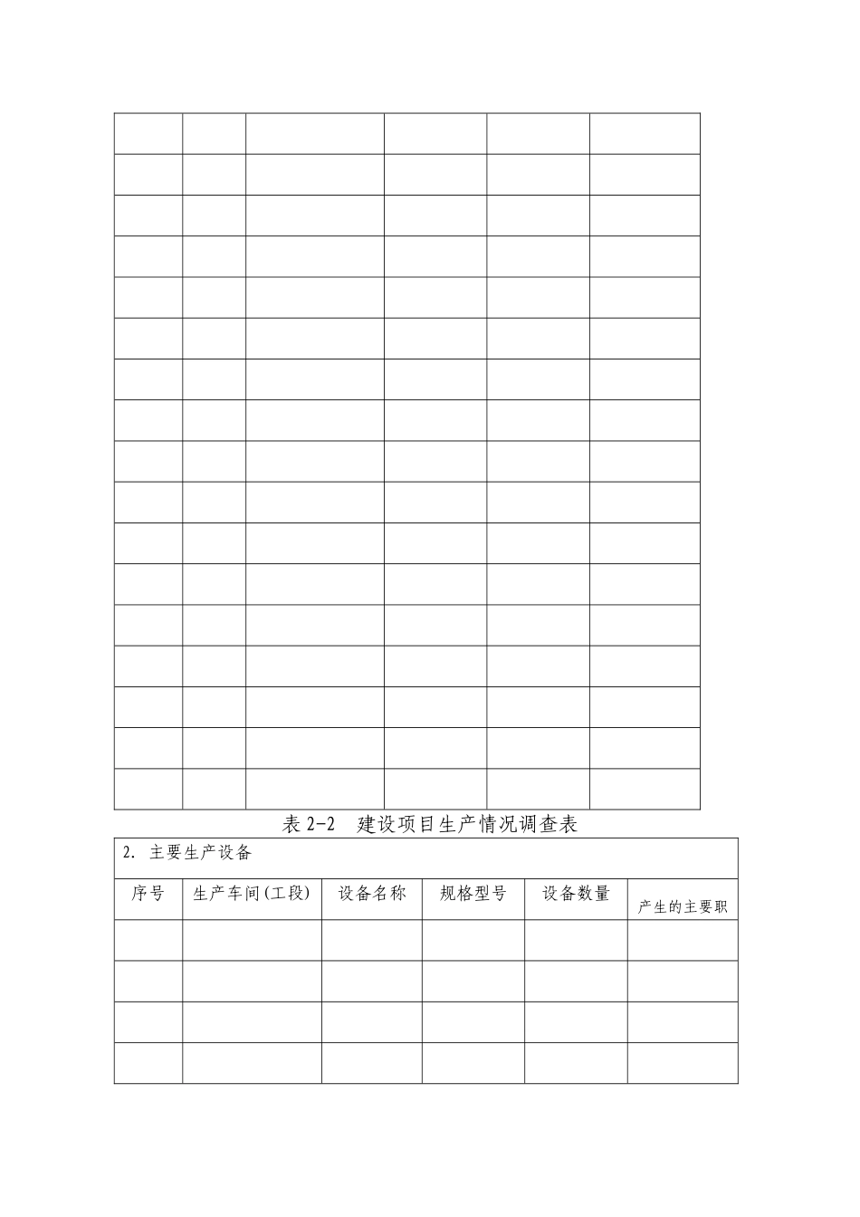 建设项目调查表_第2页