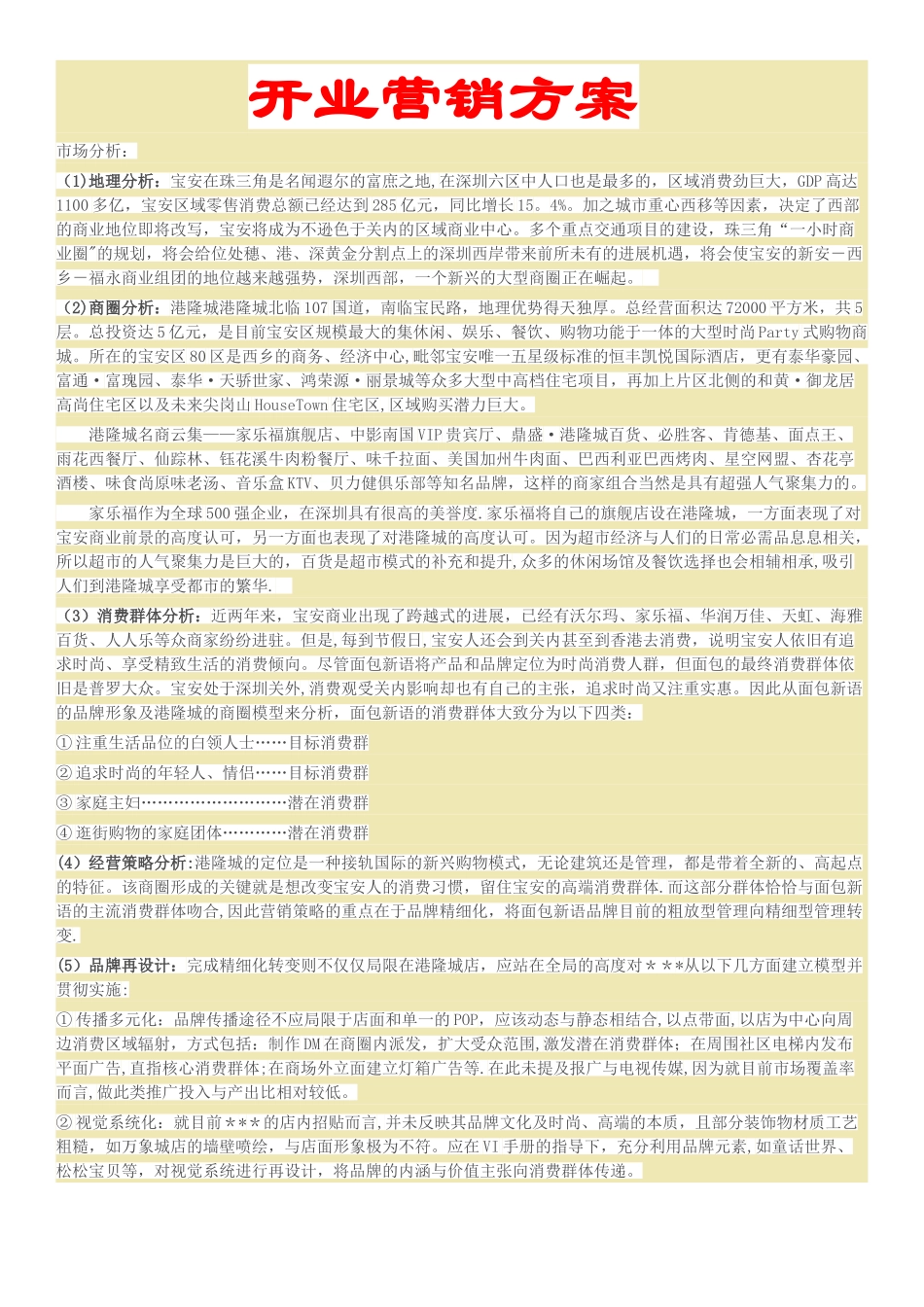 开业营销方案_第1页