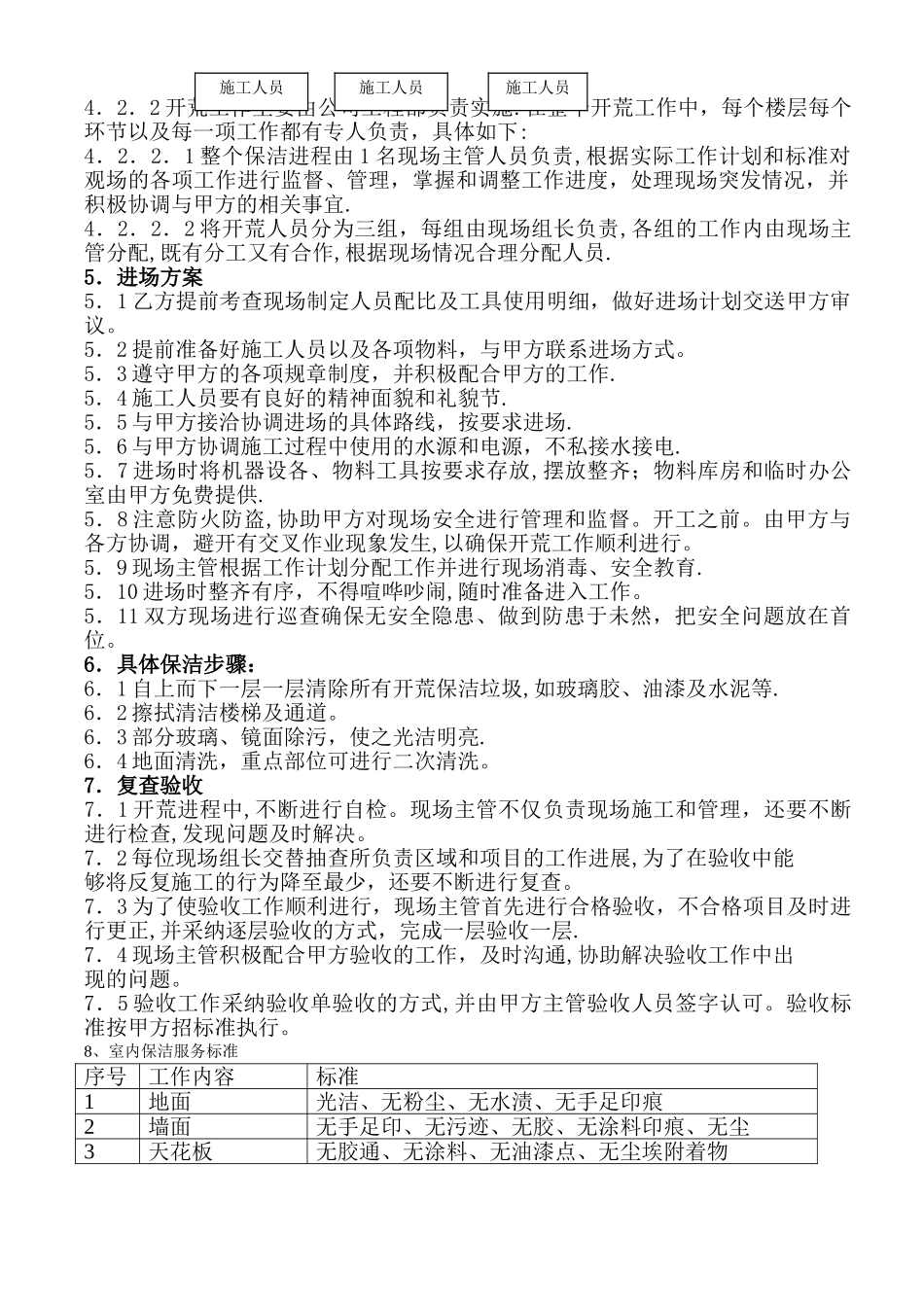 开荒保洁方案书_第2页