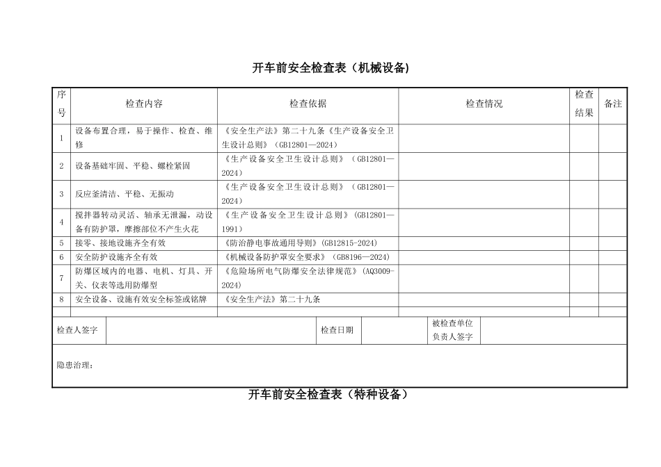 开车前安全检查表_第1页