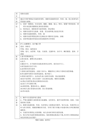 引流袋更换流程