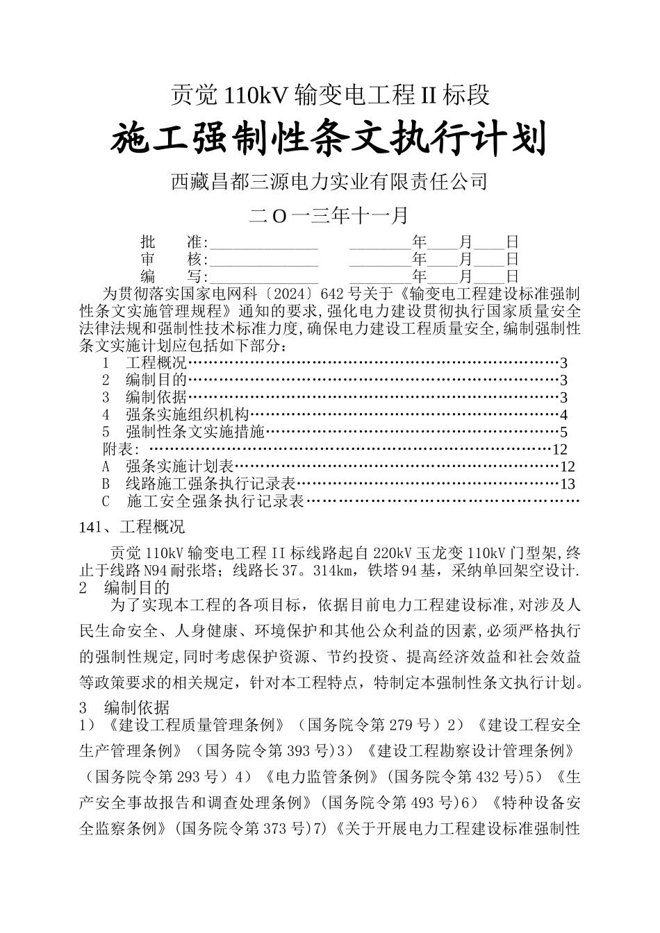 强制性条文执行计划_第1页