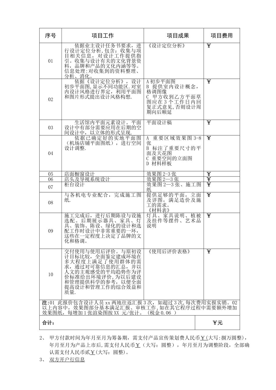 形象设计合同范本_第3页