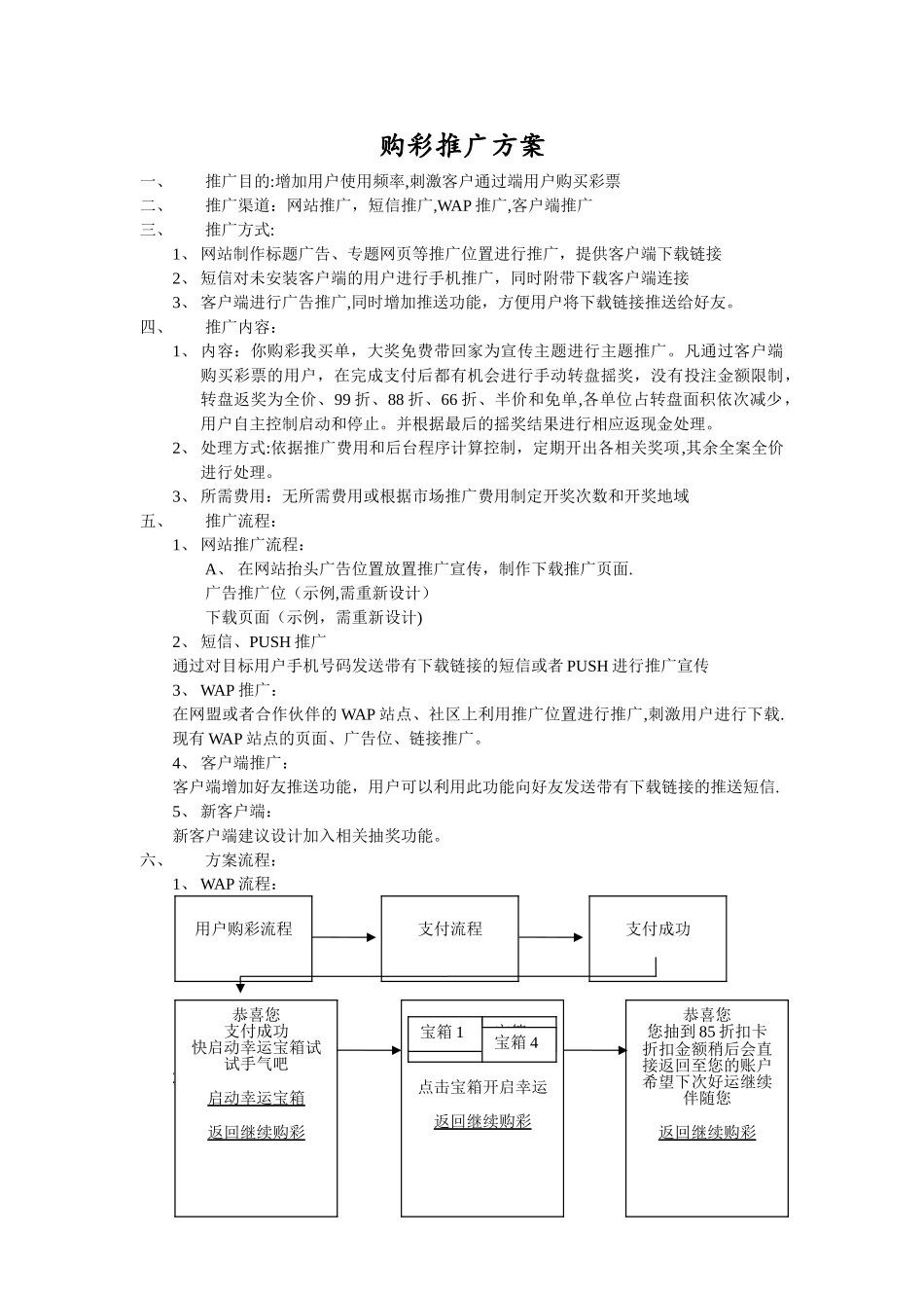 彩票推广方案_第1页