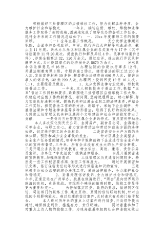 律师个人工作总结