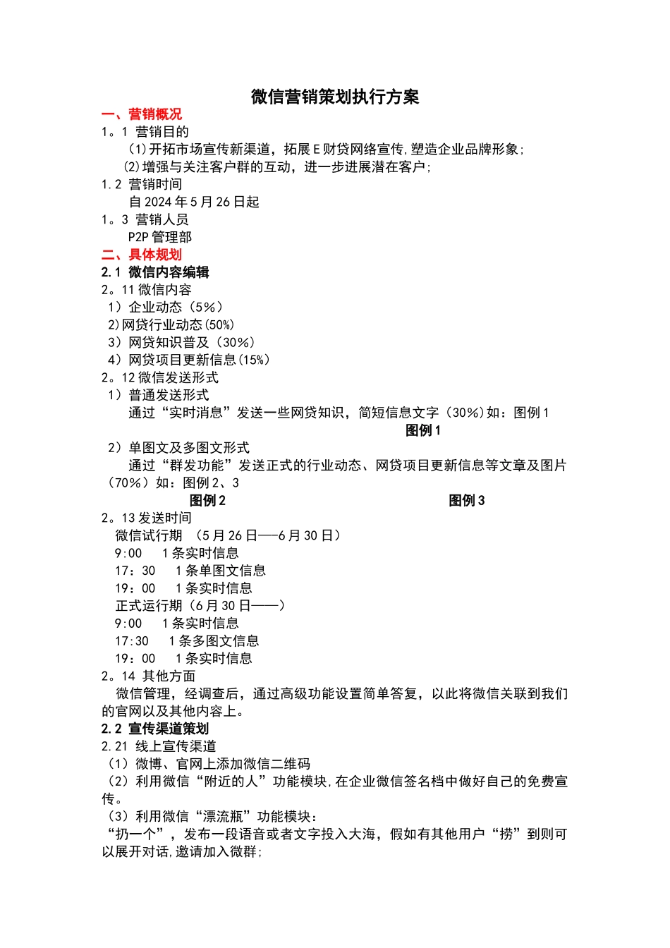 微信营销策划执行方案_第1页