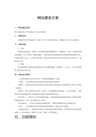 微商城网站建设方案