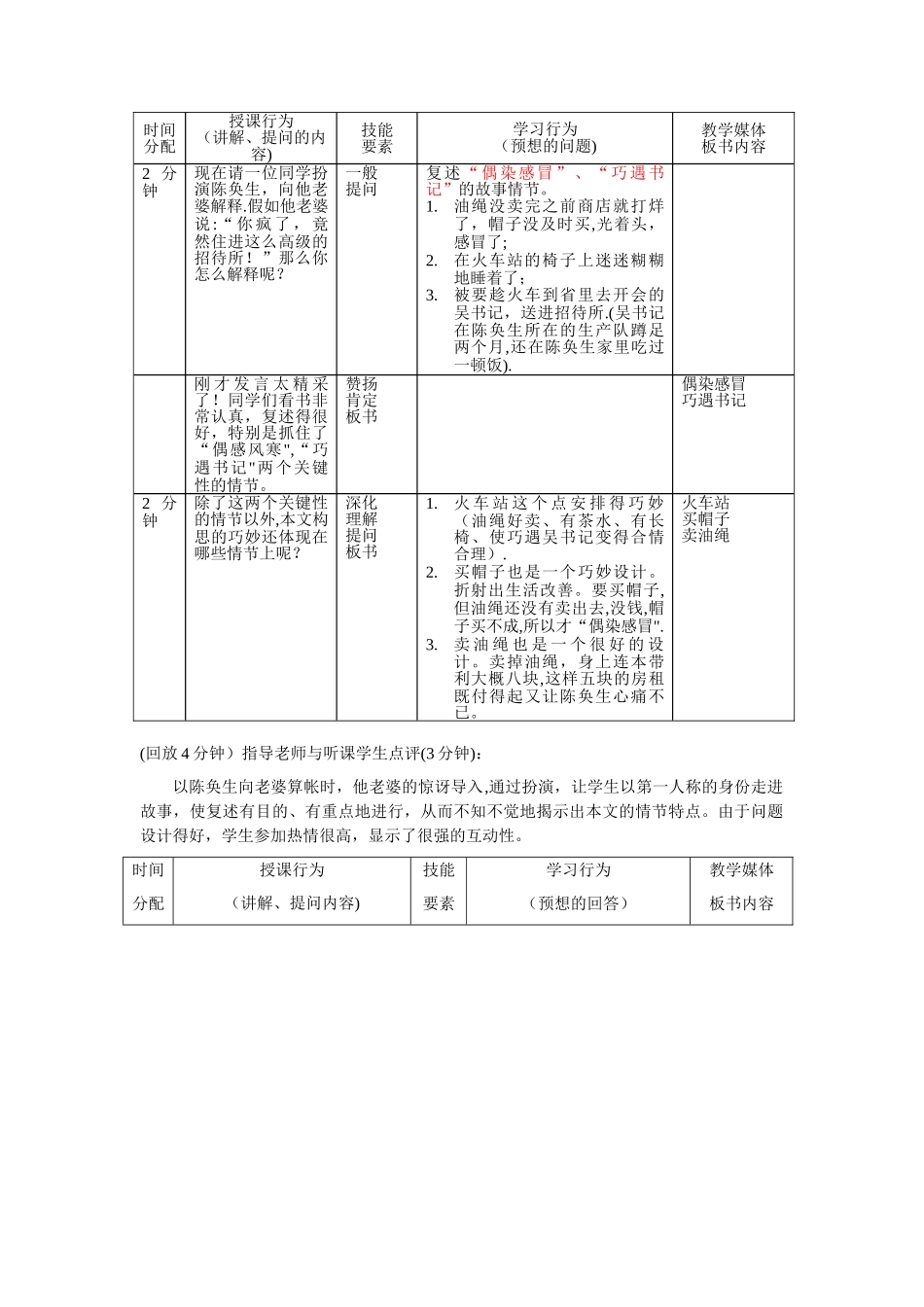 微格教学教案_第2页