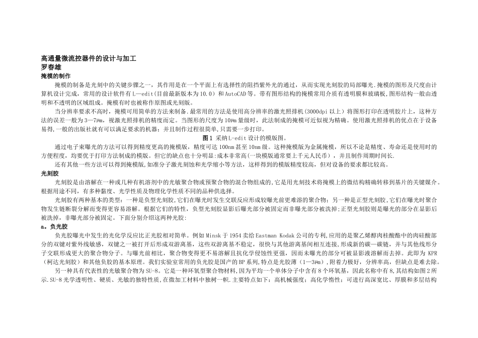 微纳加工工艺流程_第1页