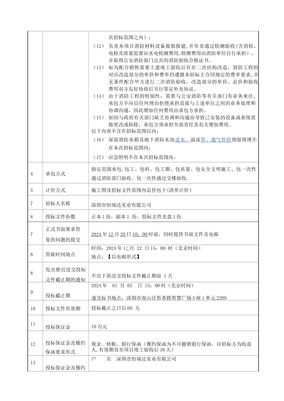 怡瑞达乐郡消防工程招标文件_第3页