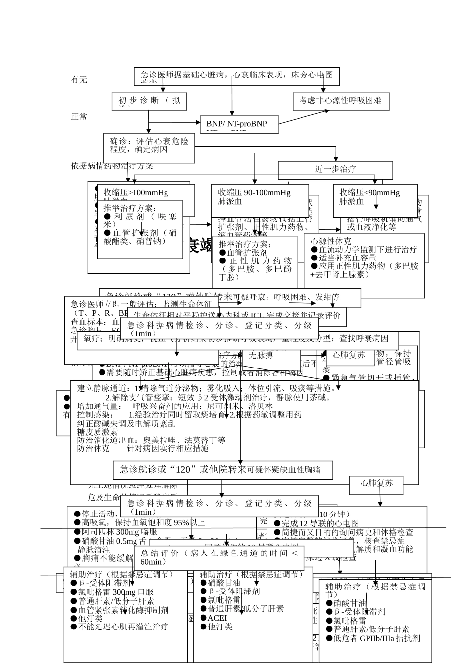 急诊六大病种诊疗流程图_第3页