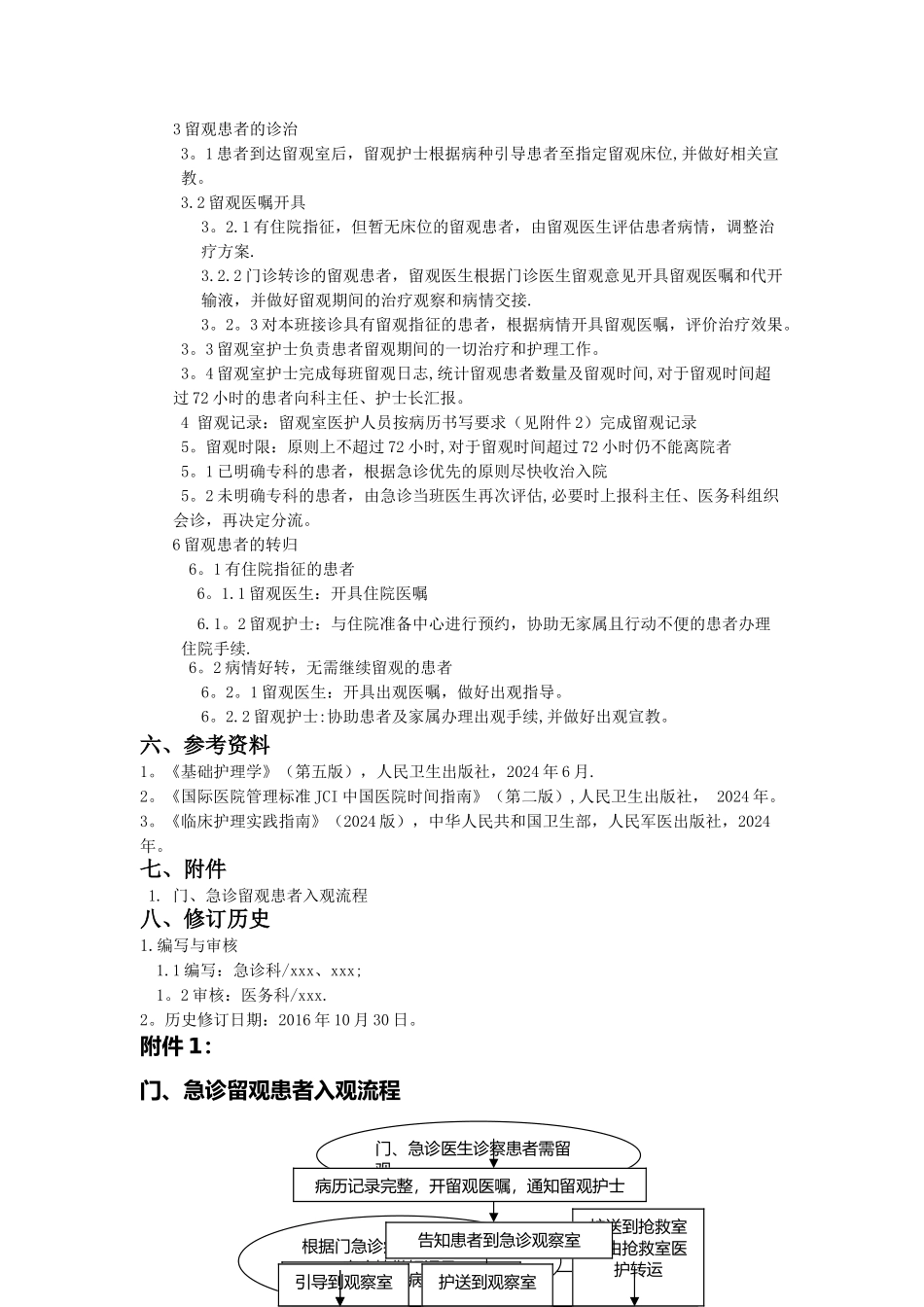 急诊留观室患者管理制度_第2页