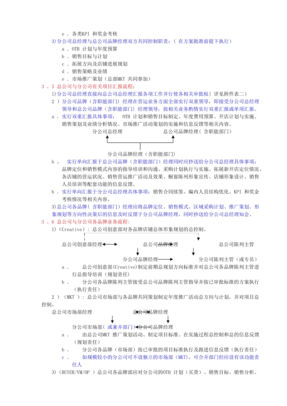总公司与分公司经营管理职责与流程_第2页