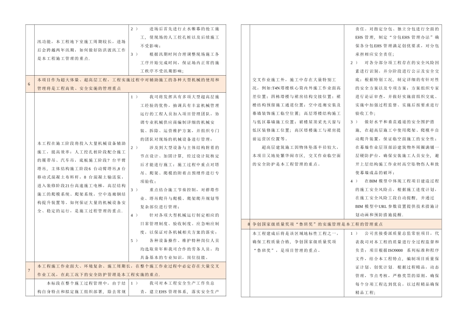 总承包管理及技术重难点分析_第3页