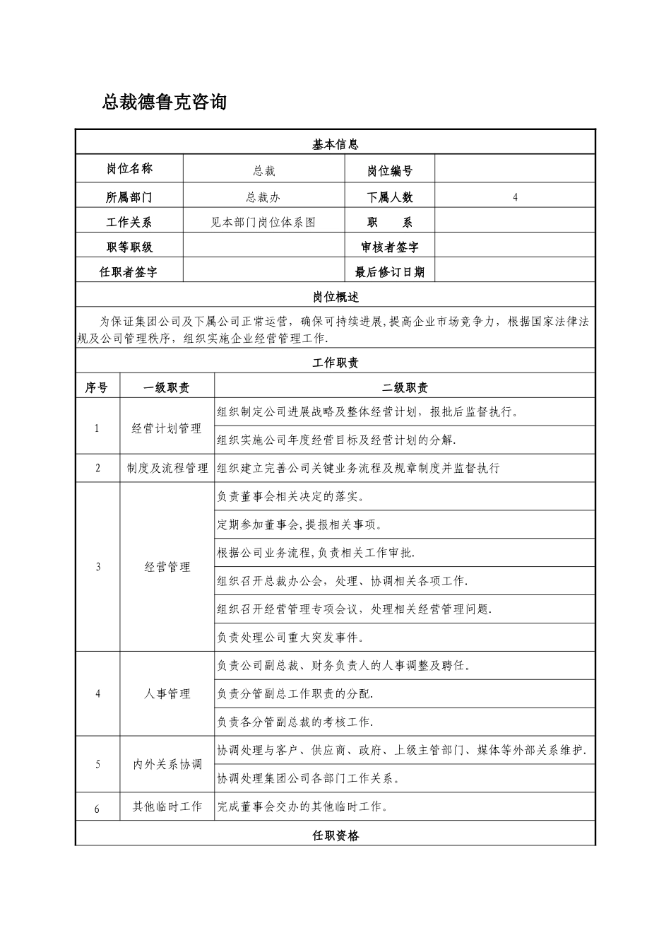 总裁岗位职责_第1页
