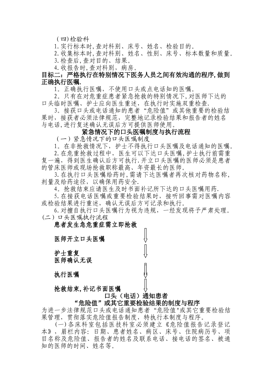 患者安全十大目标及措施_第3页