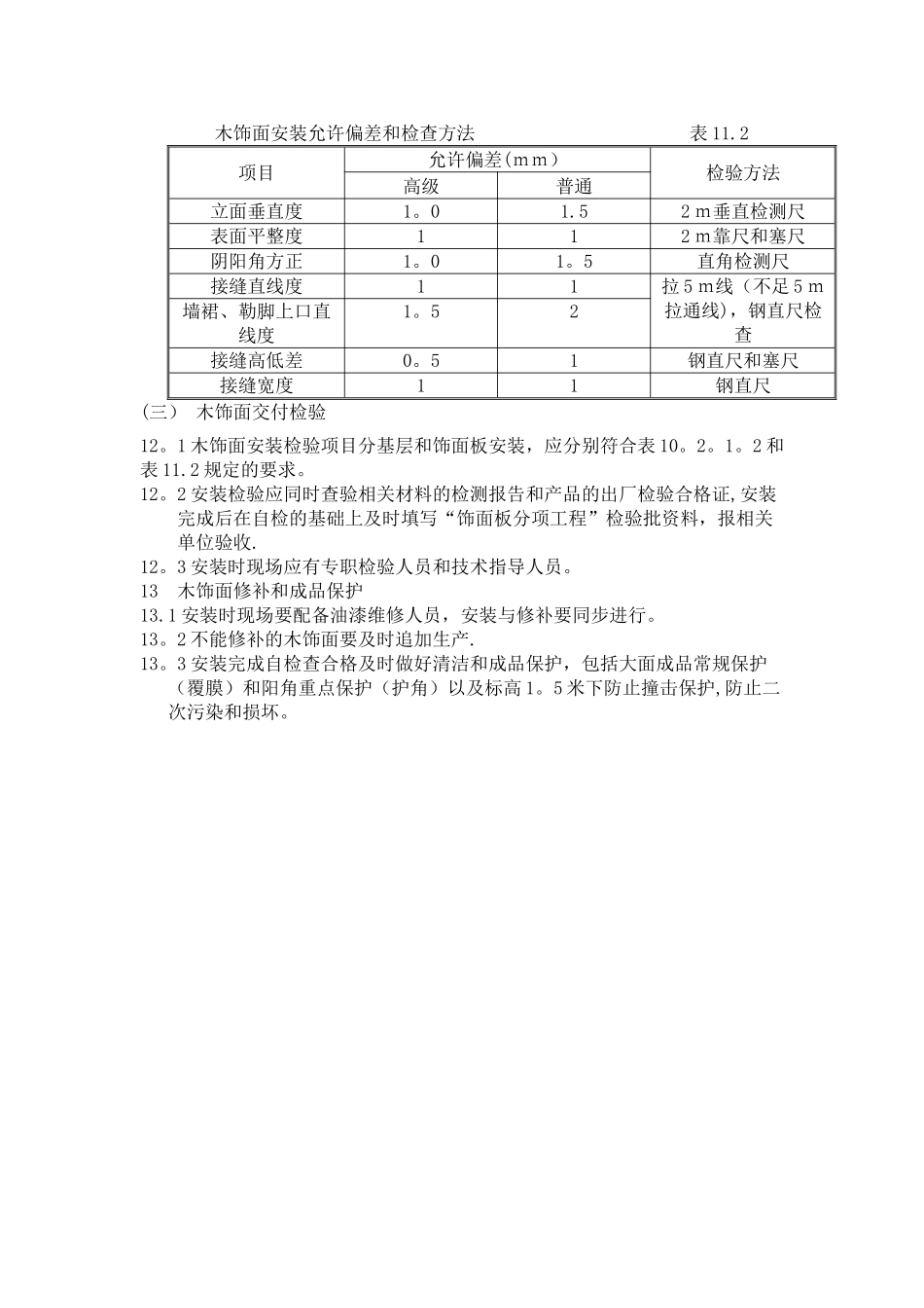 成品木饰面安装工程_第3页