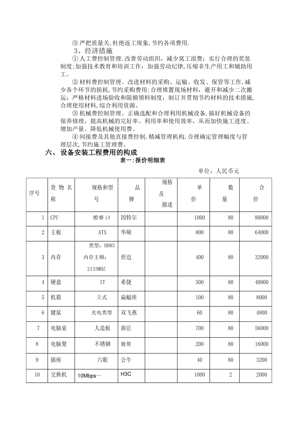 成本管理计划_第3页