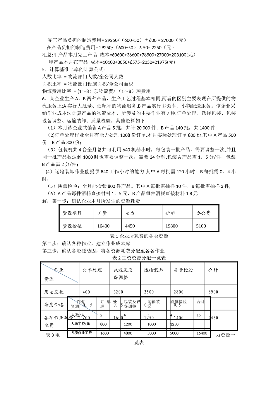 成本管理计算题_第2页