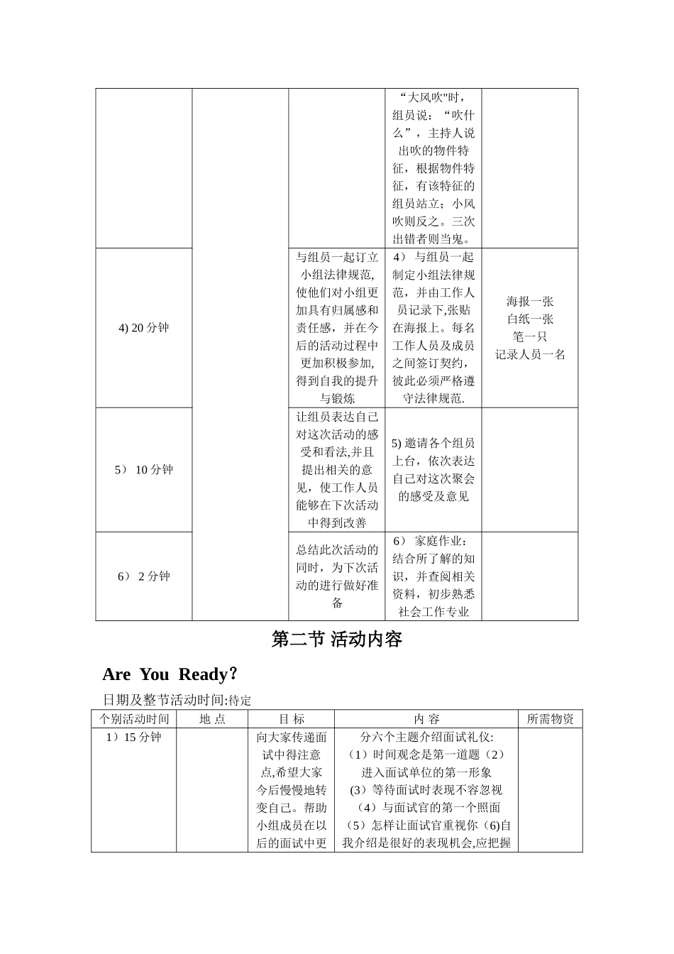 成长小组计划书_第3页