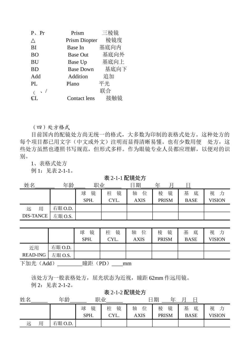 2025年眼镜定配工职业资格培训教程专业书_第2页