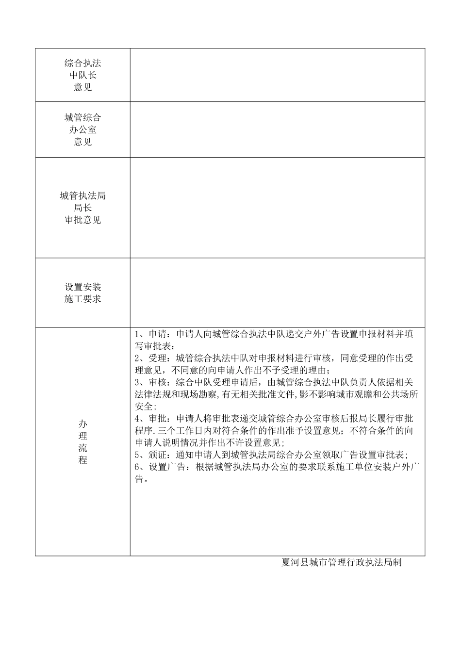 户外广告审批表_第2页