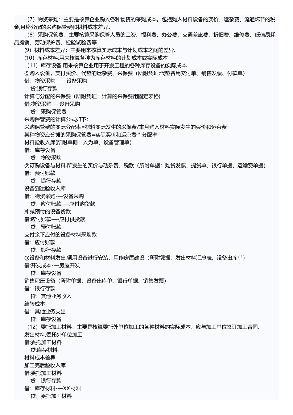 房地产会计账务处理流程_第3页