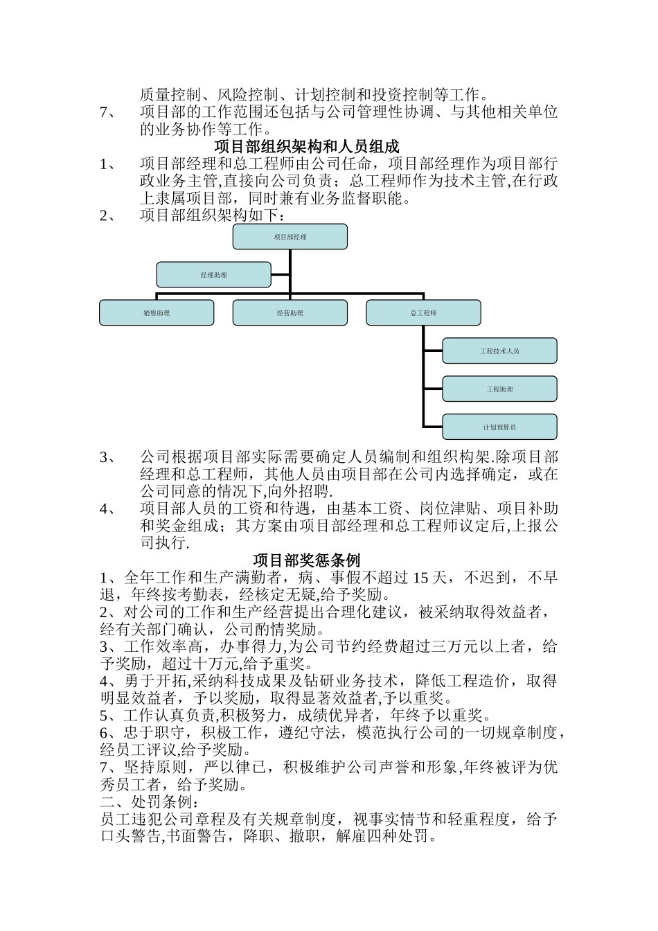 房地产公司项目管理办法_第2页