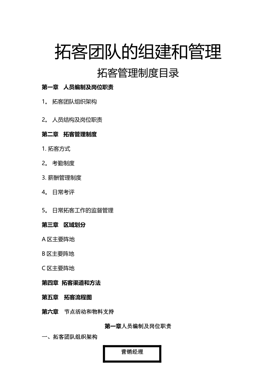 房地产楼盘拓客全方案_第1页