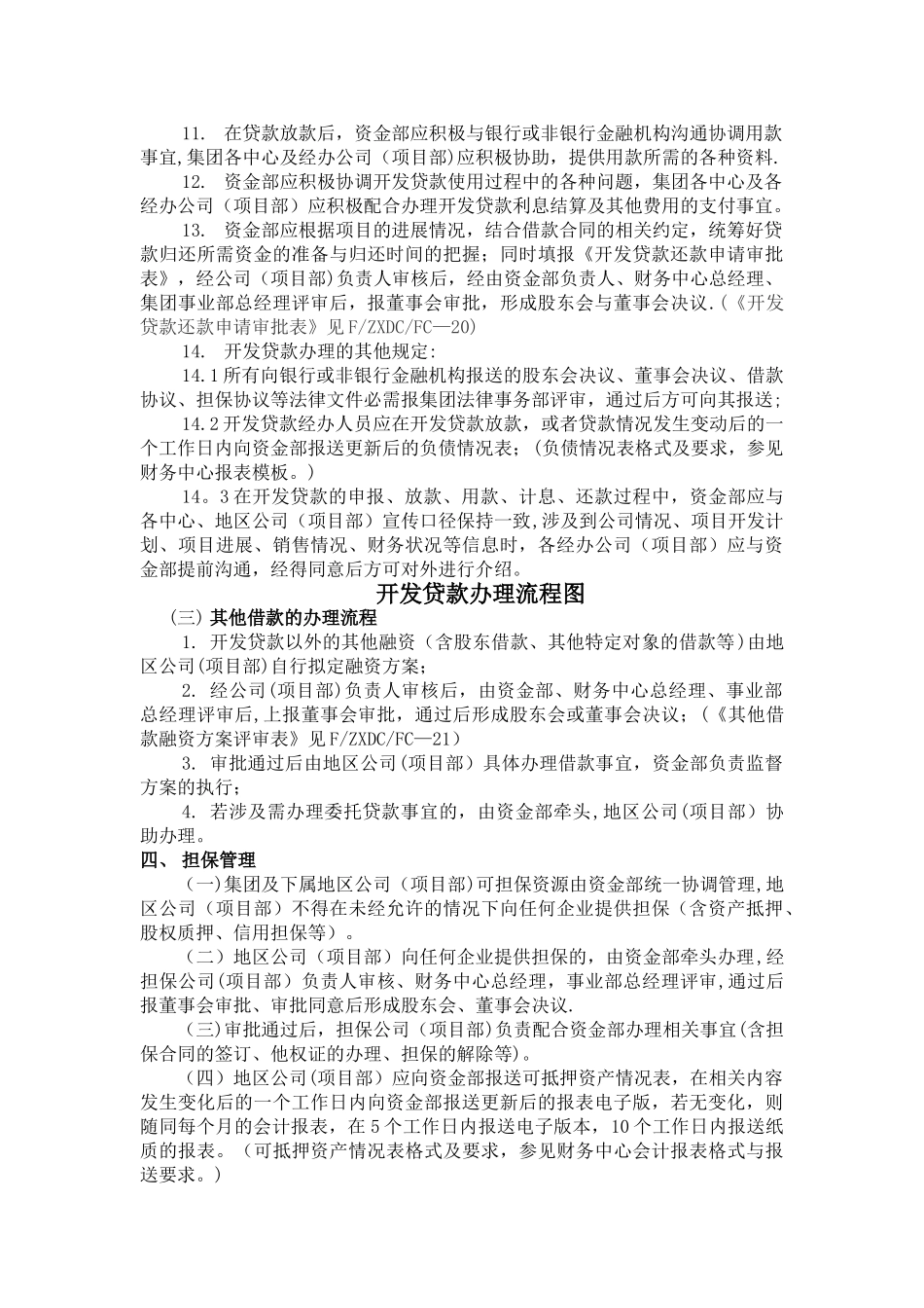 房地产集团融资管理制度_第3页