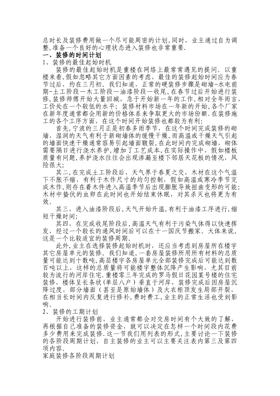 房屋装修计划_第2页