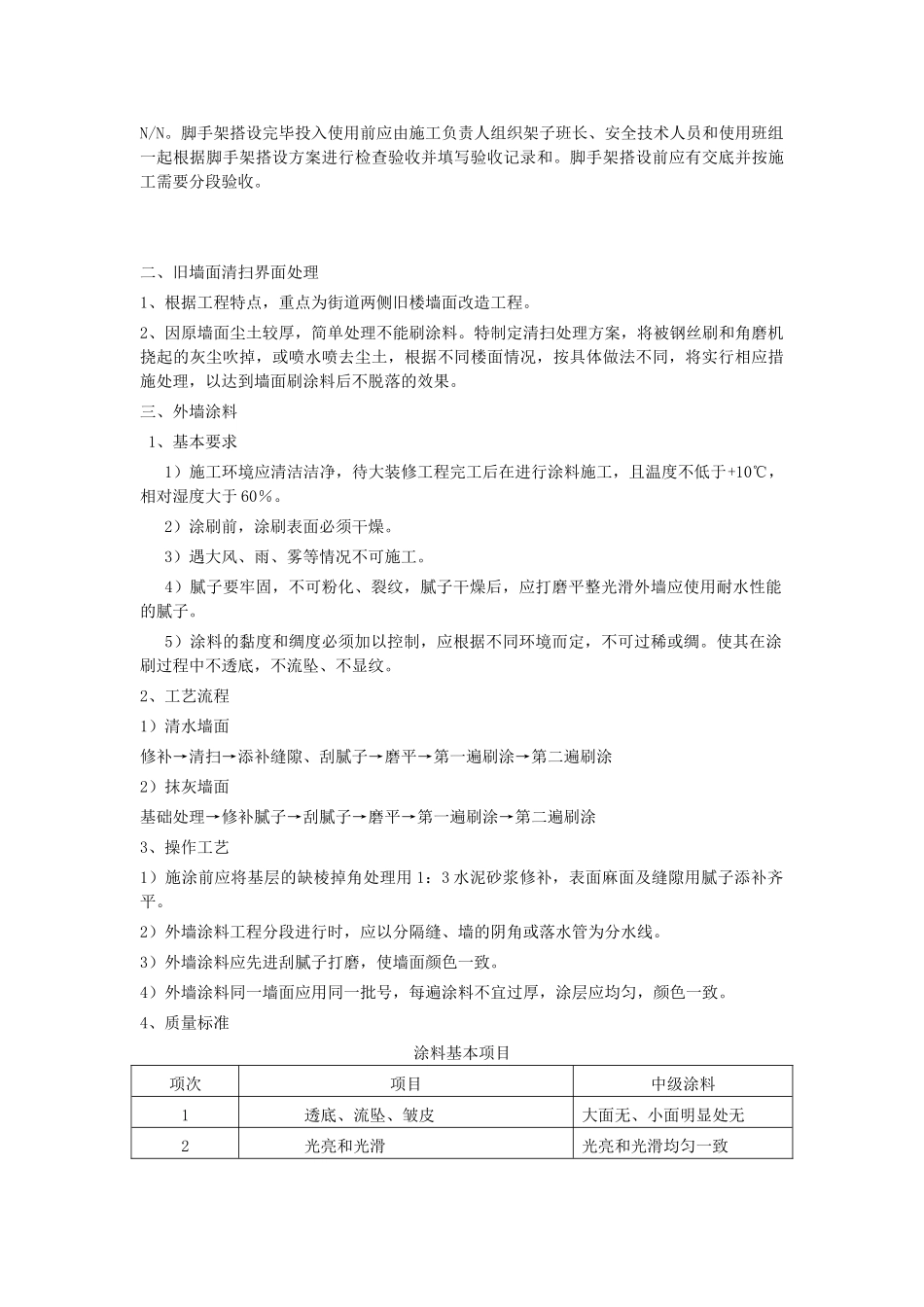 房屋装修施工方案_第2页