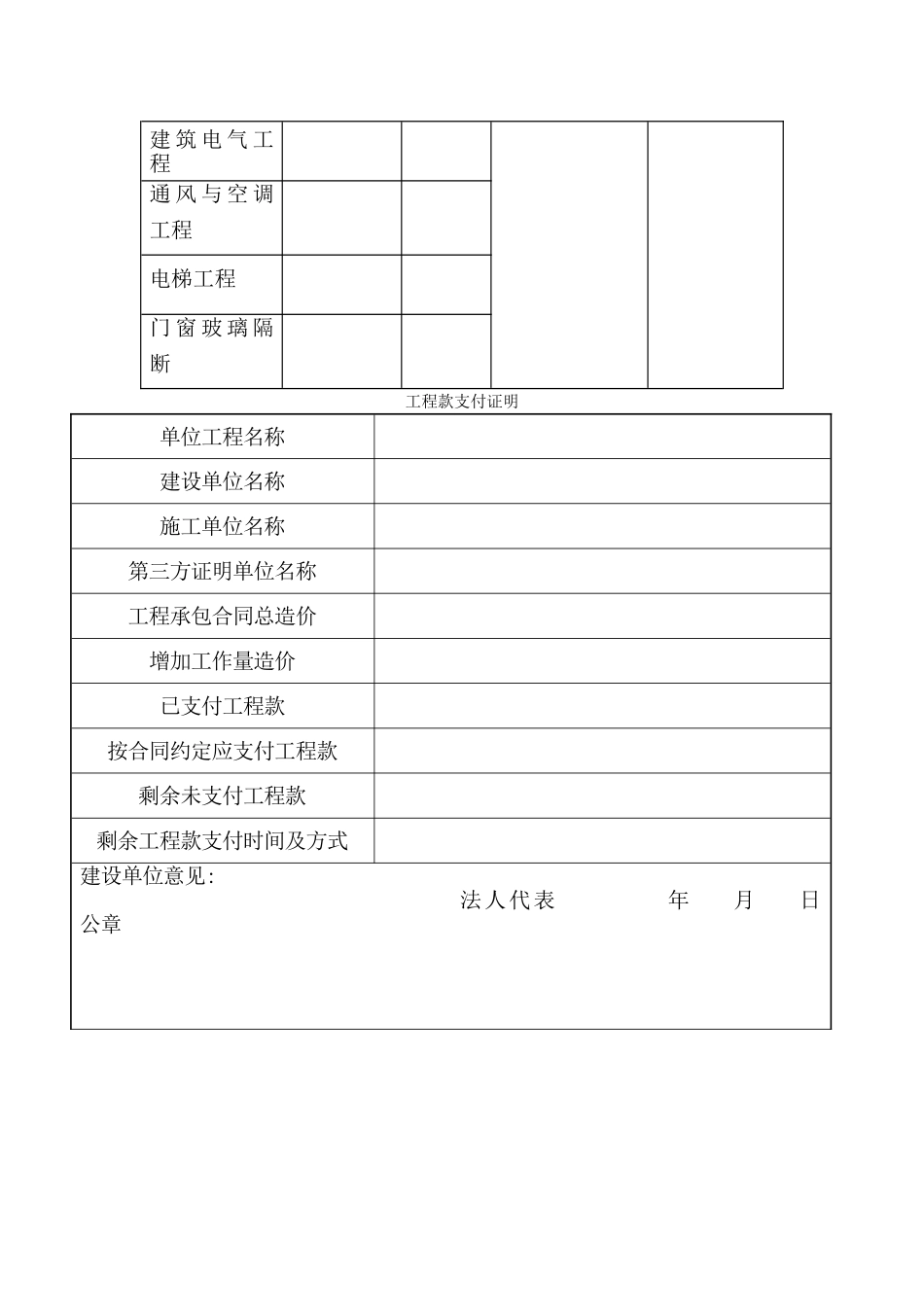 房屋装饰工程竣工验收单_第2页