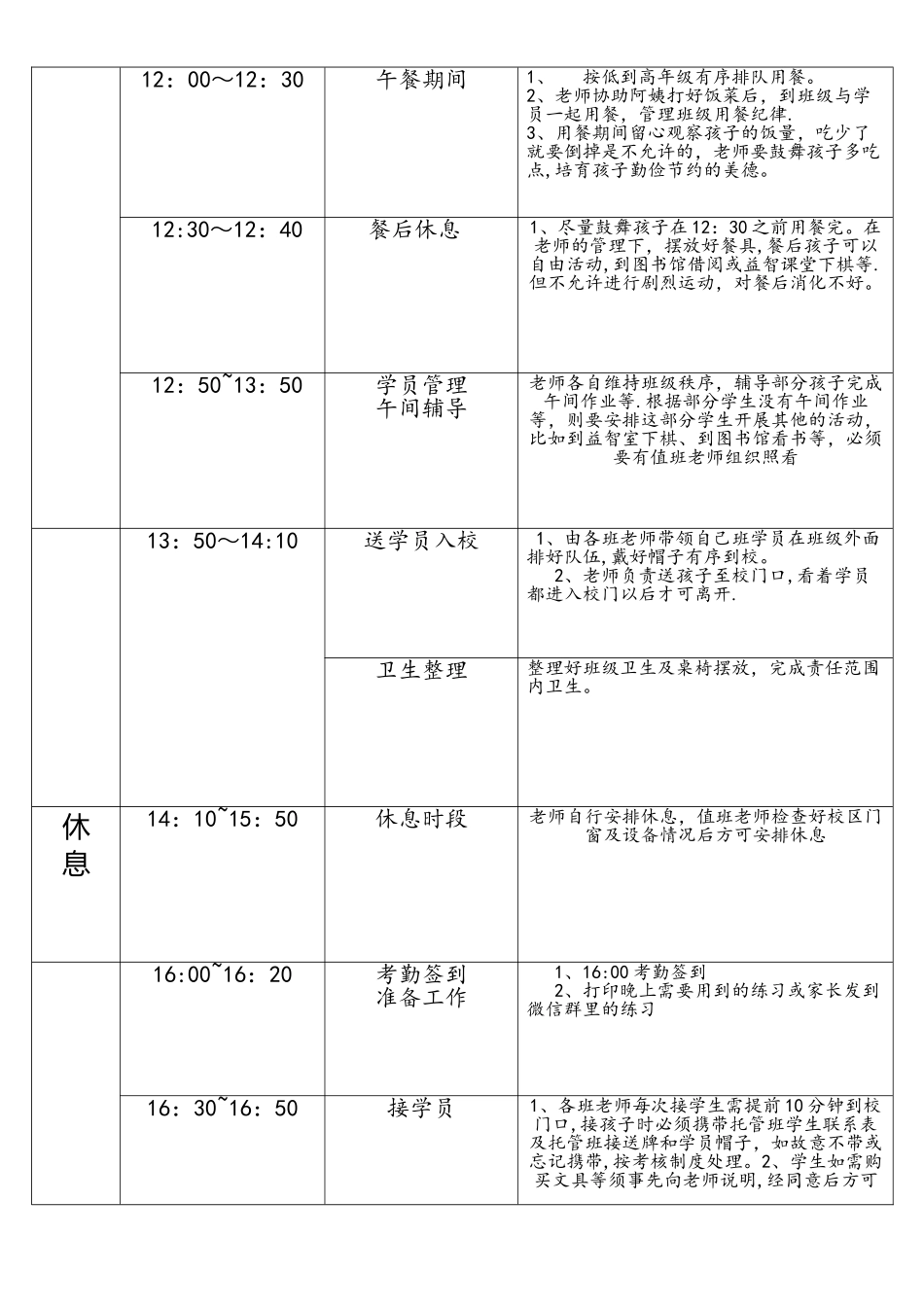 托管班每日工作流程_第2页
