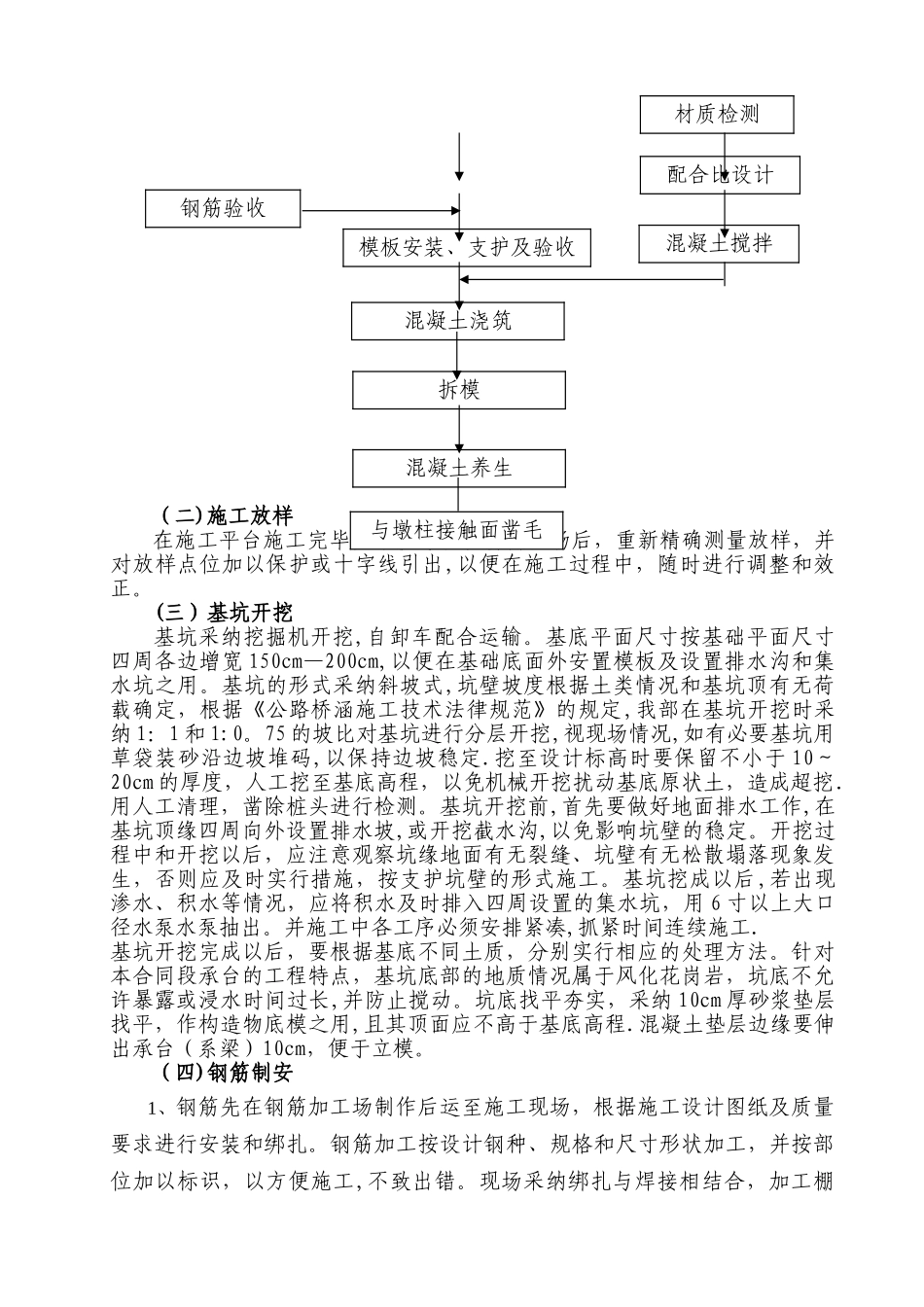 承台(系梁)专项施工方案_第2页