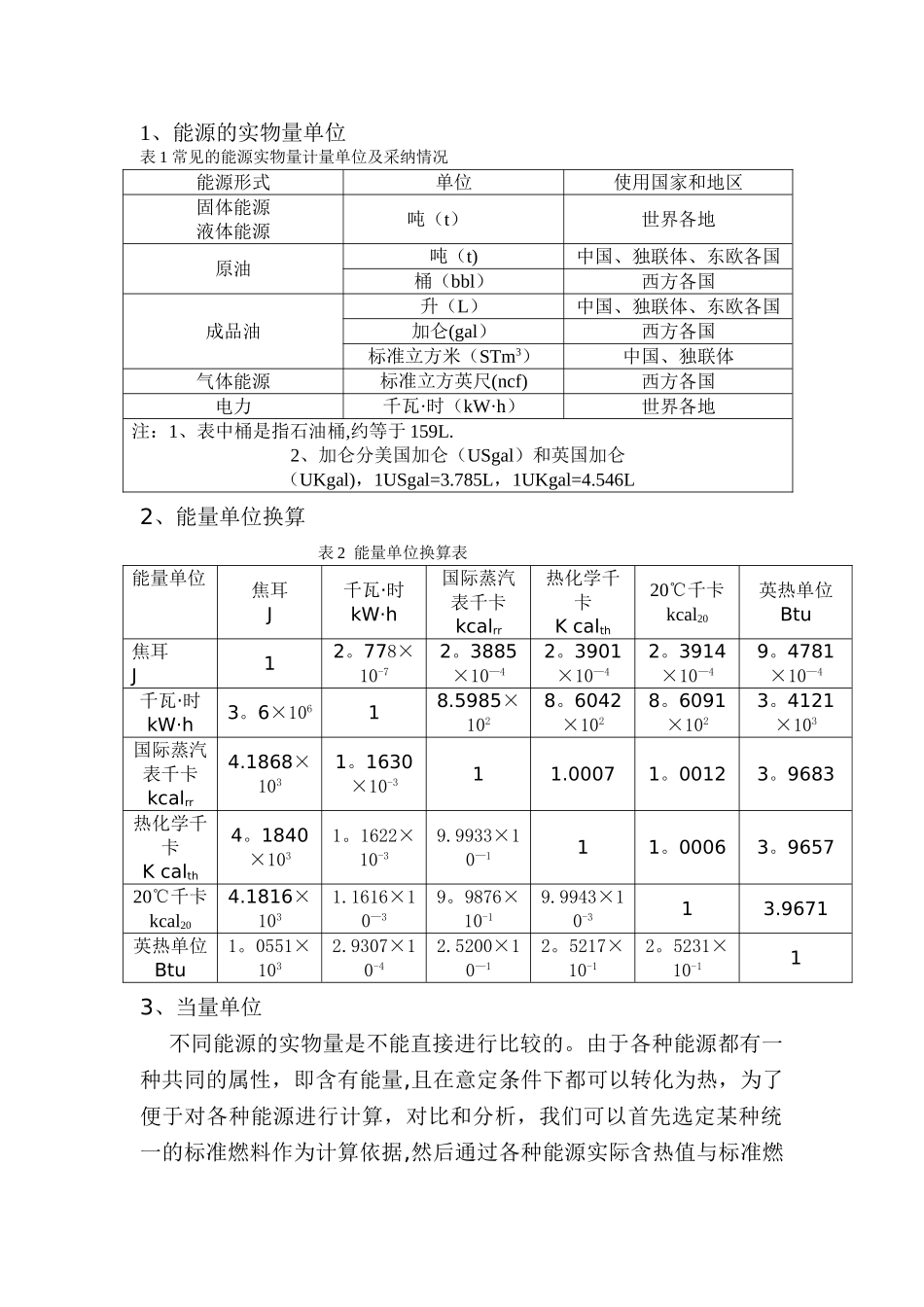 折标煤系数表_第1页