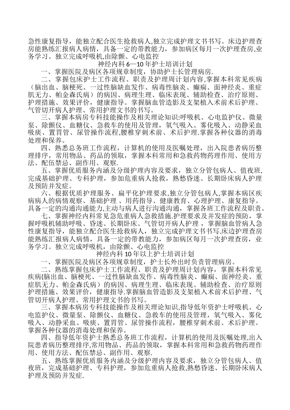 护士长工作质量考核标准_第2页