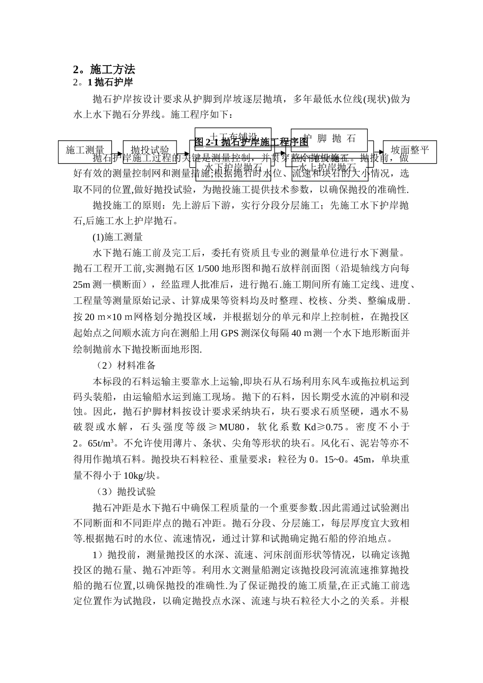 护岸工程施工方案_第1页