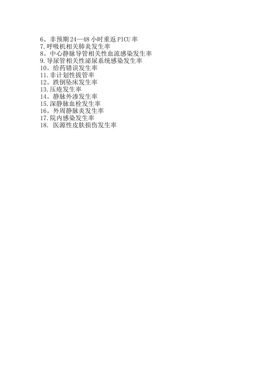 护理敏感性质量指标_第2页