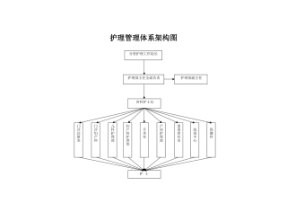 护理管理体系架构图