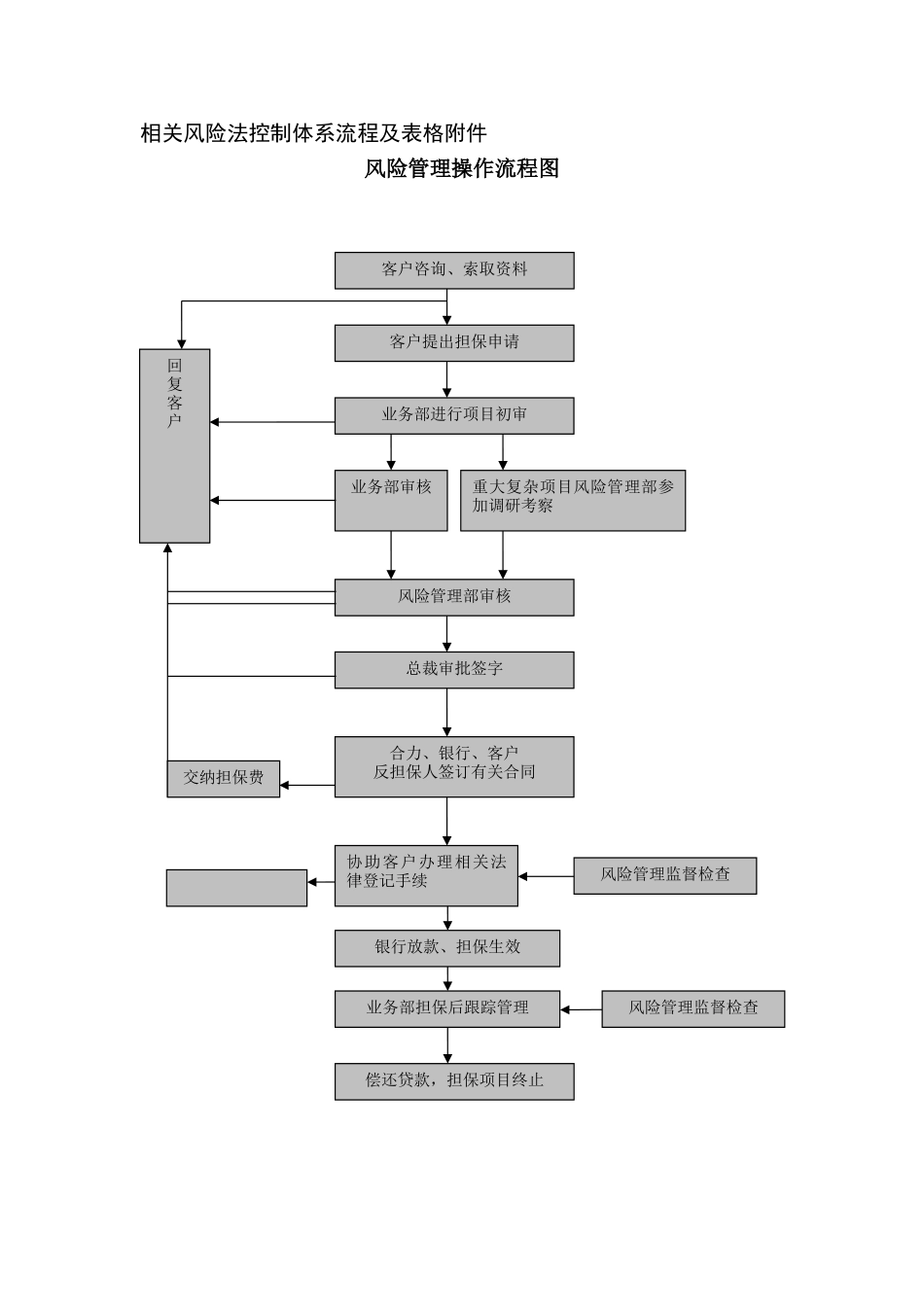 担保公司风险控制流程_第1页
