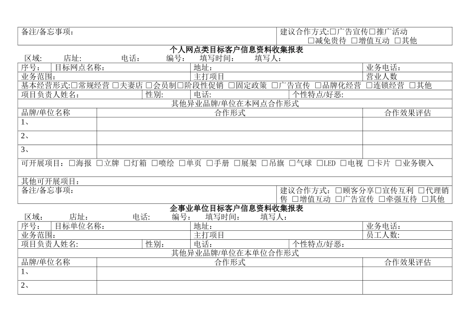 拓客方案-标准拓客图表_第3页
