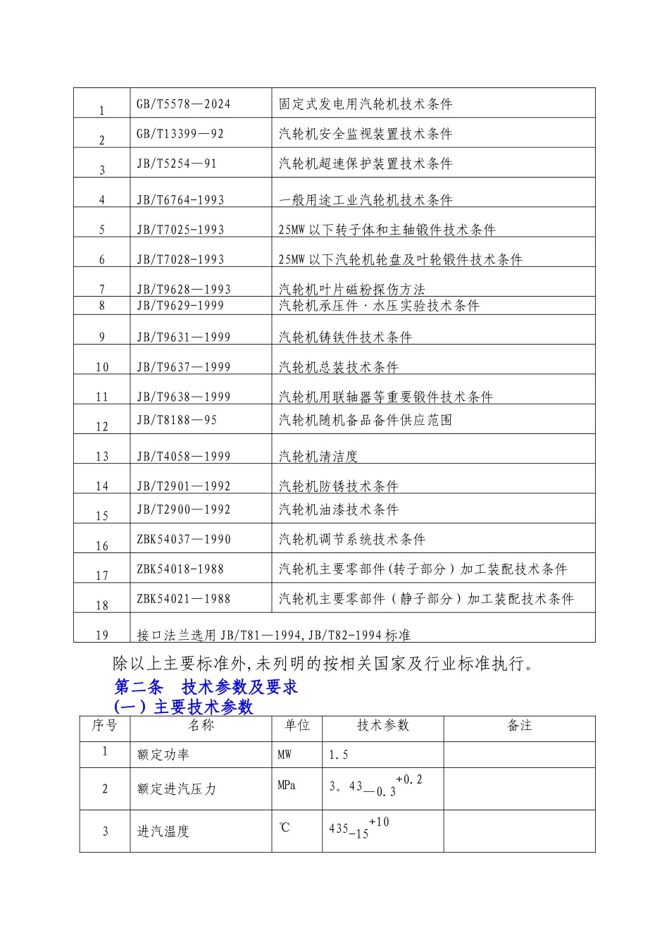 拖动汽轮机技术协议_第2页
