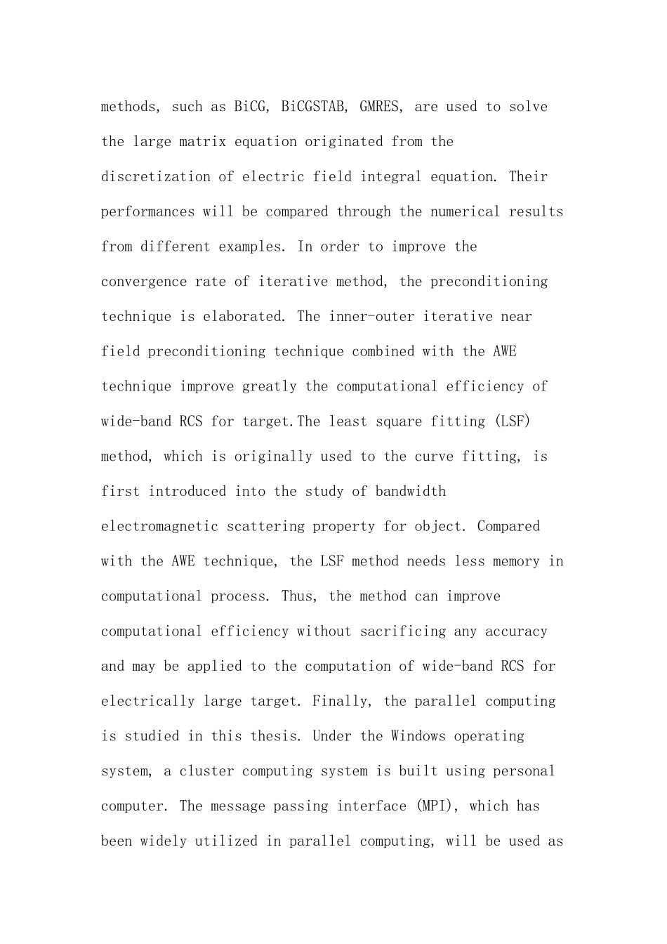 2025年矩量法论文电大导体目标宽带RCS快速计算的关键技术研究_第3页