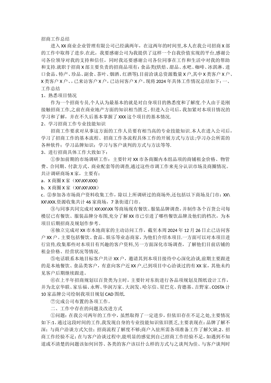 招商工作总结_第1页