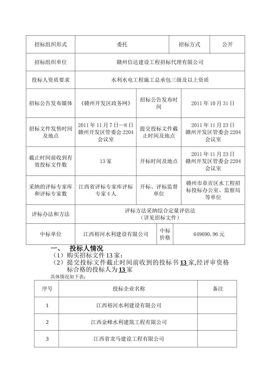 招标投标总结报告_第2页