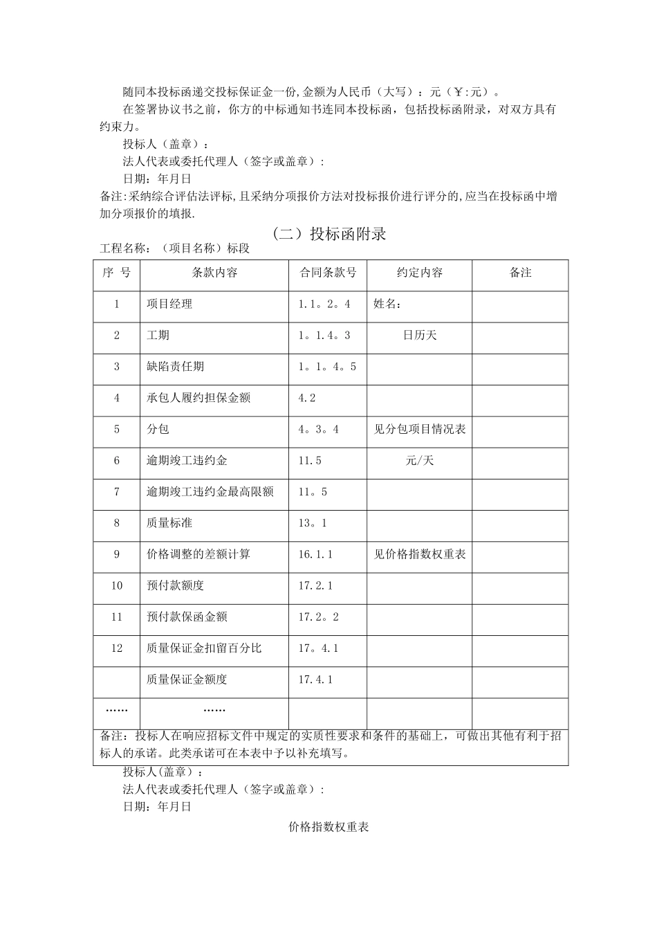 招标文件格式及附表_第2页
