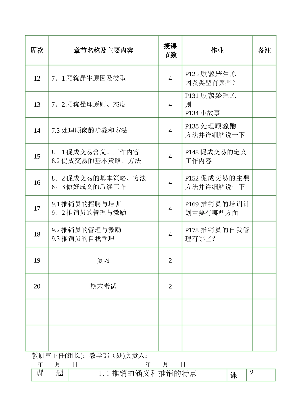 推销实务电子教案_第3页