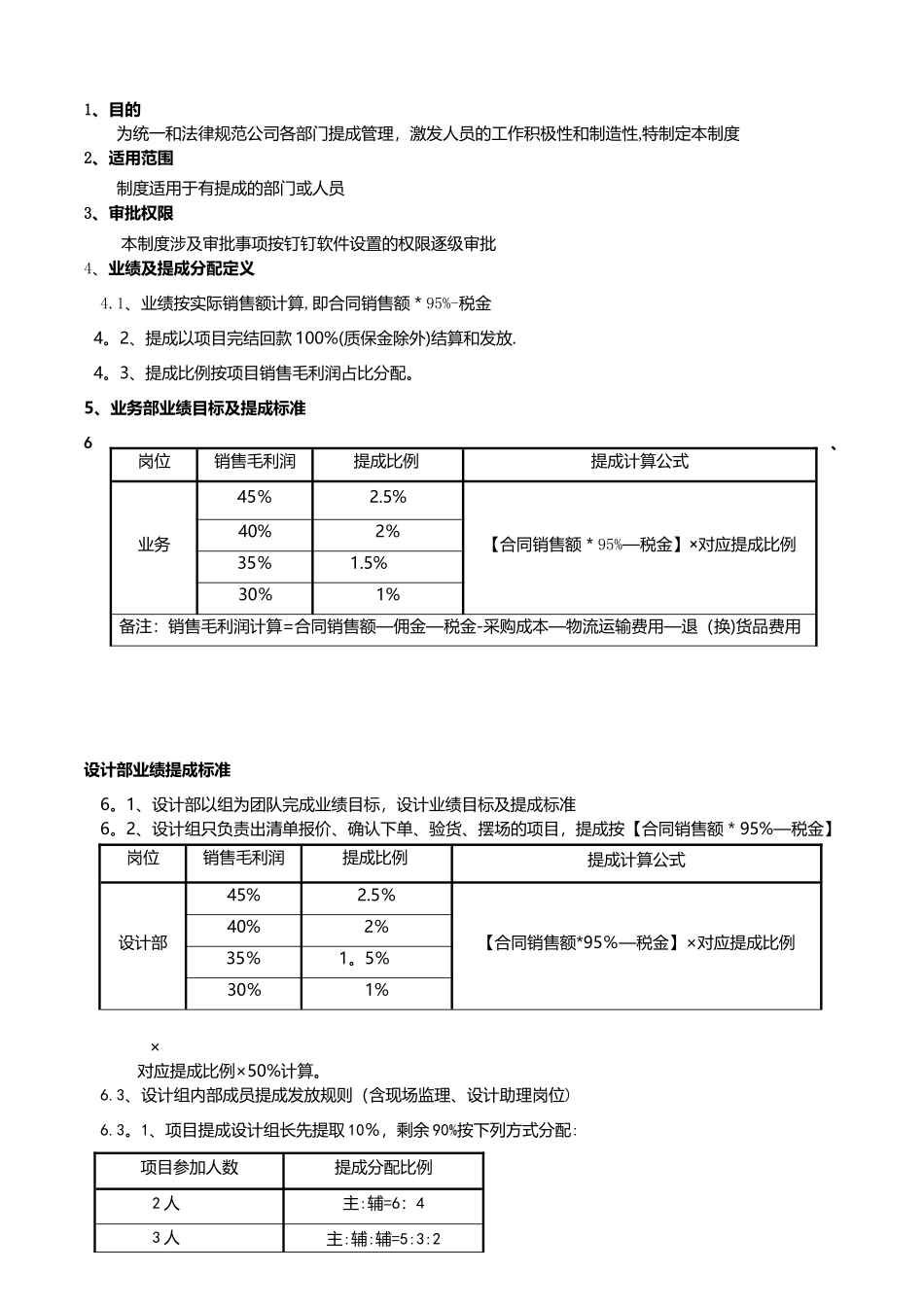 提成管理制度_第2页