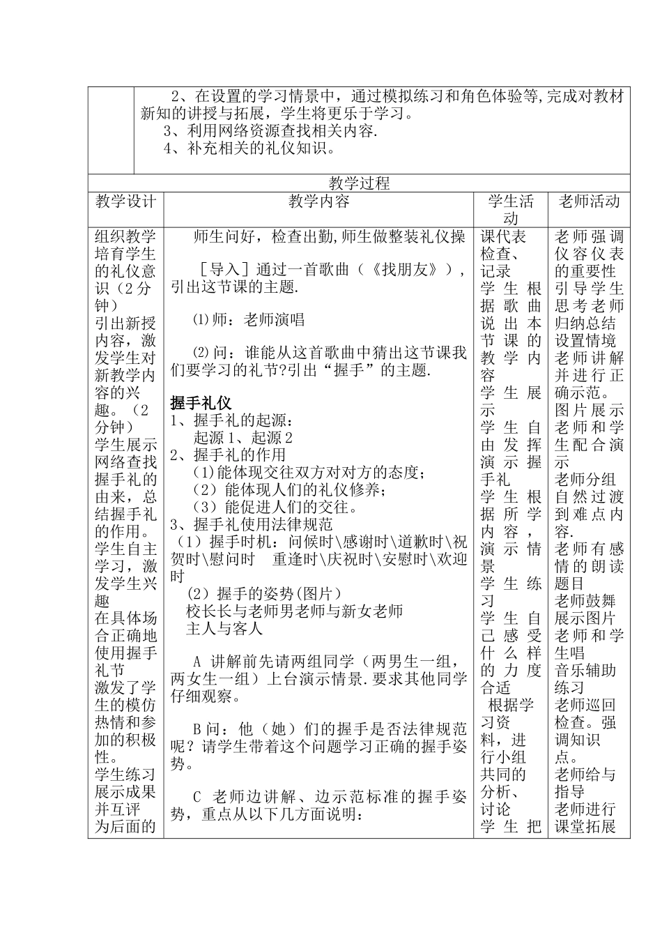 握手礼仪教案内容_第2页